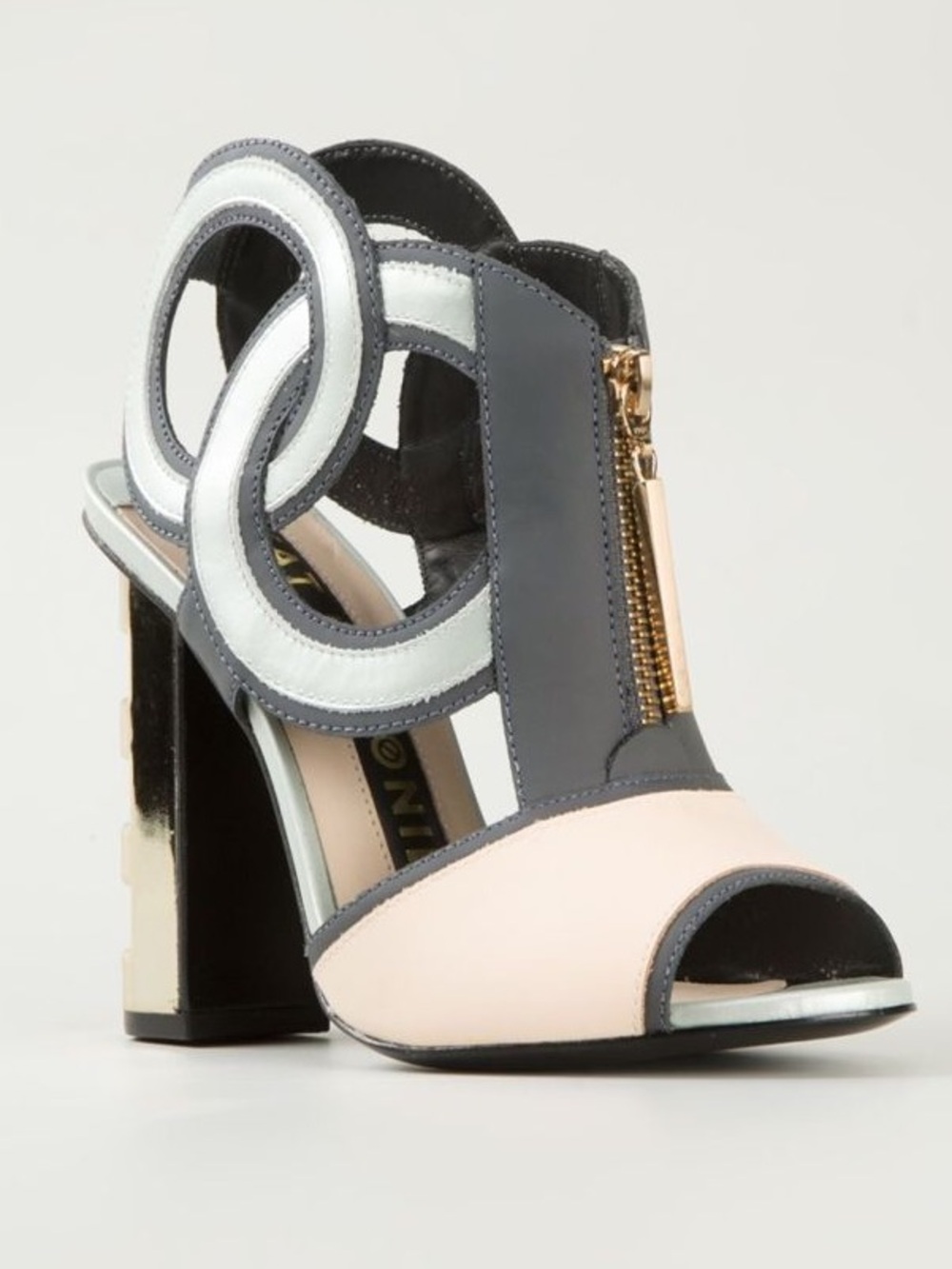 Kat Maconie Architectural Heel Sandals